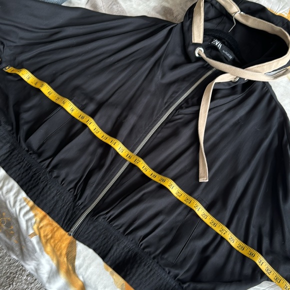 ZARA Women’s Bomber Jacket size L oversized - Picture 3 of 6
